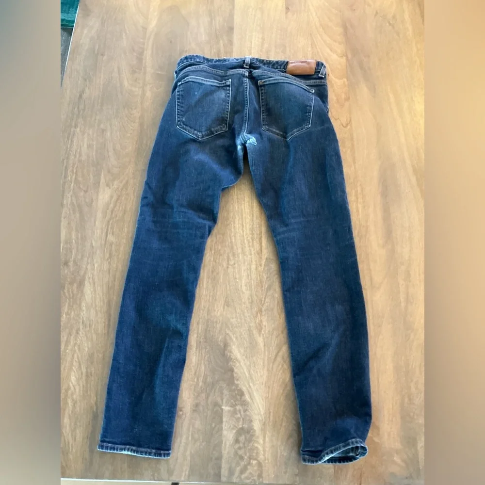 Conscious denim slim fit men’s jeans button fly